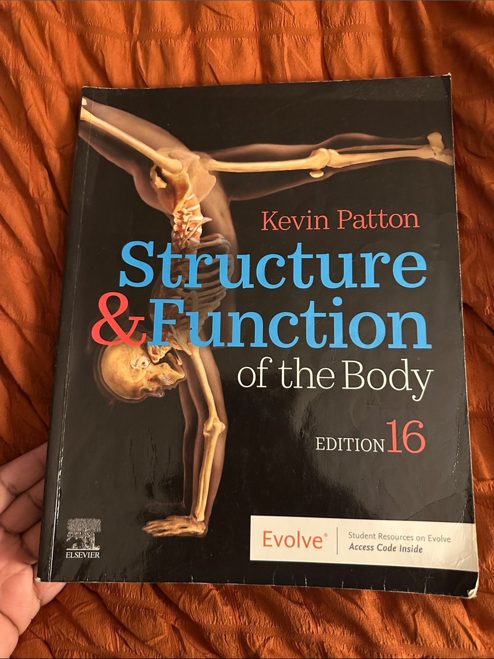 Structure & Function of the Body, Edition 16 - Black/Blue/Red Cover